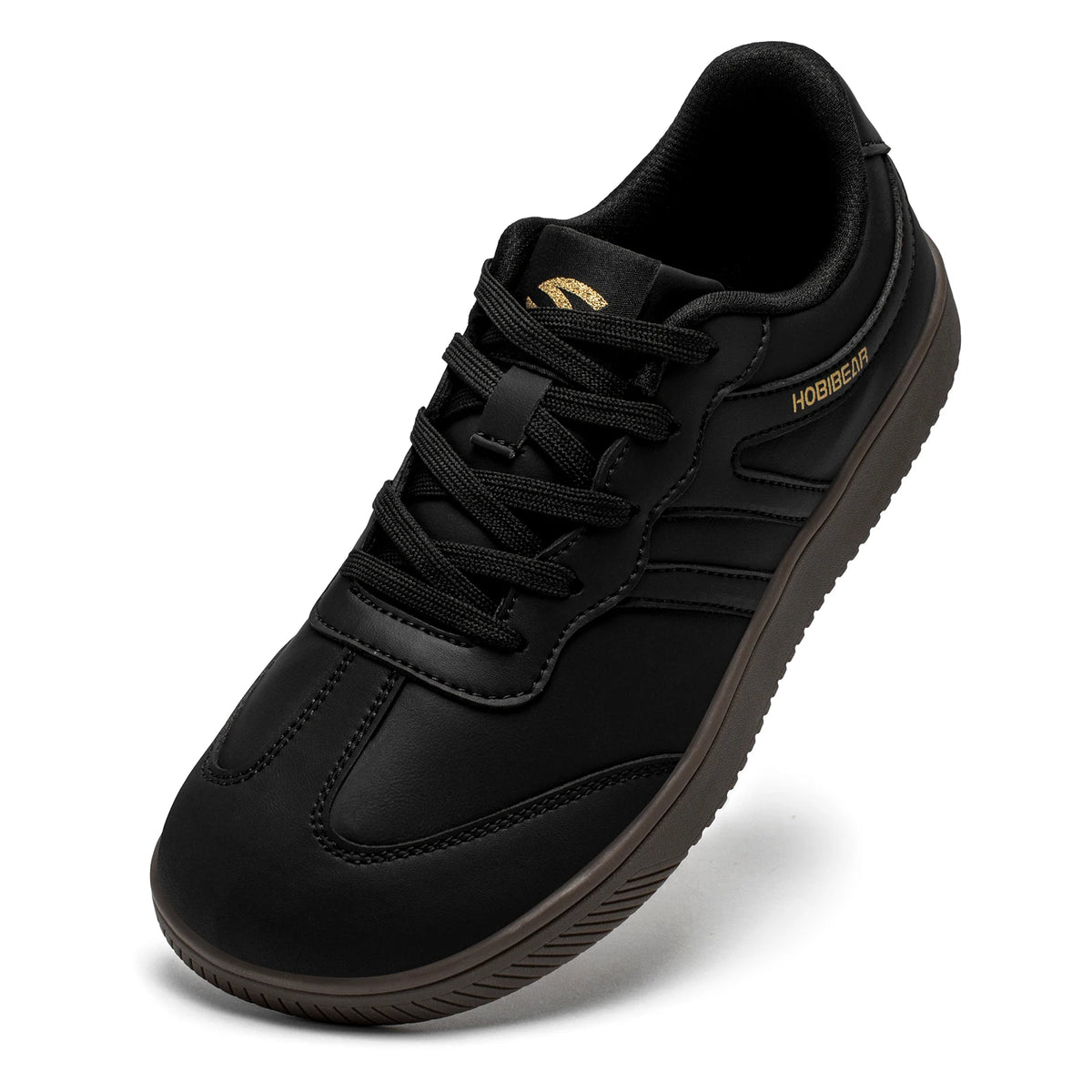HOBIBEAR Wide Toe Lace-Up Sneakers