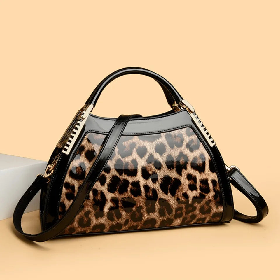Alligator Patent Leather Shoulder Crossbody Hand Bags for Women Brand Luxury Handbags Women Bags Designer Hobos Two Layers Sac