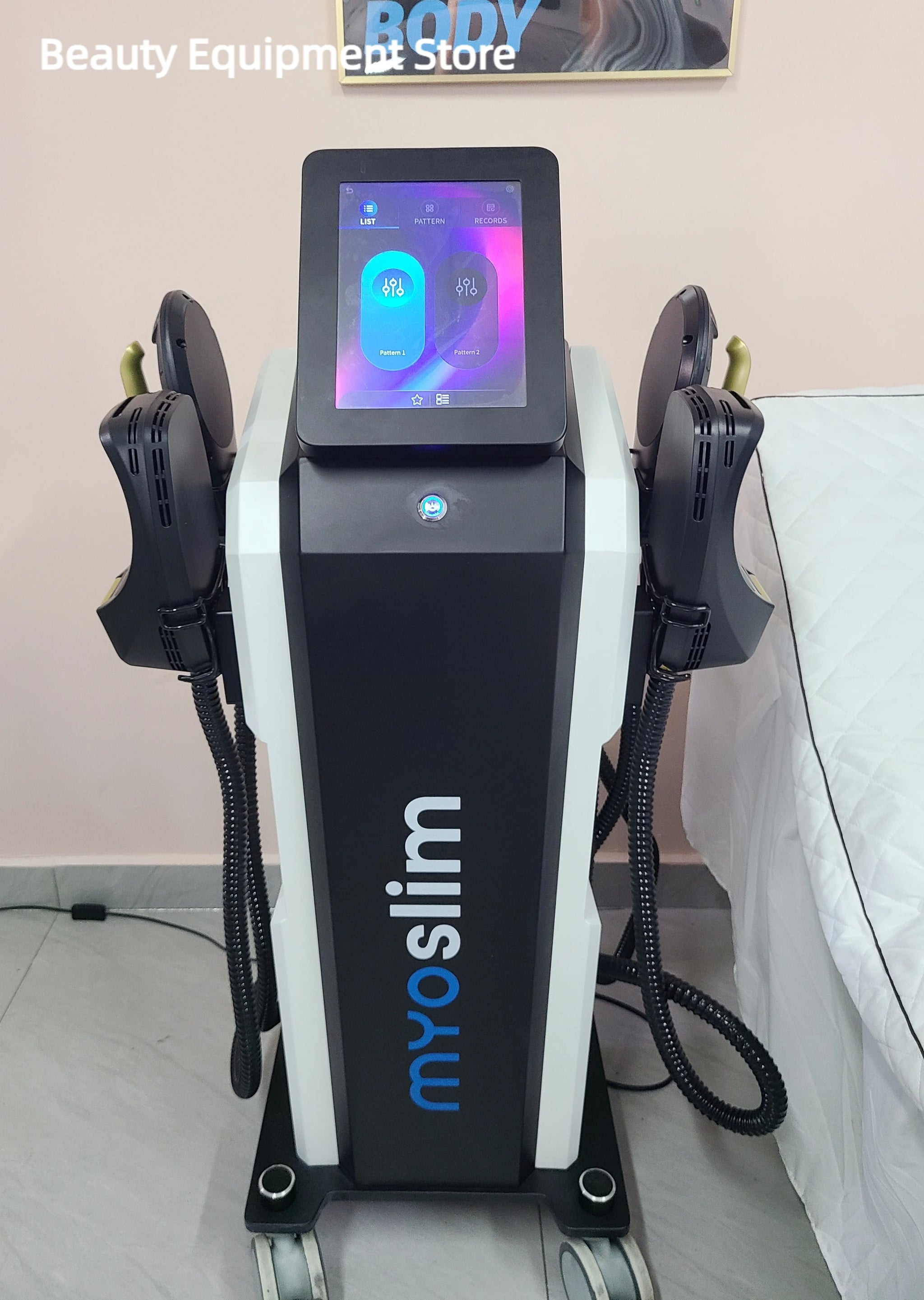MYOslim EMS Body Sculpting Machine Body Sculpt 6500W 200hz Fat Removal Muscle Fitness Sculpting Machine