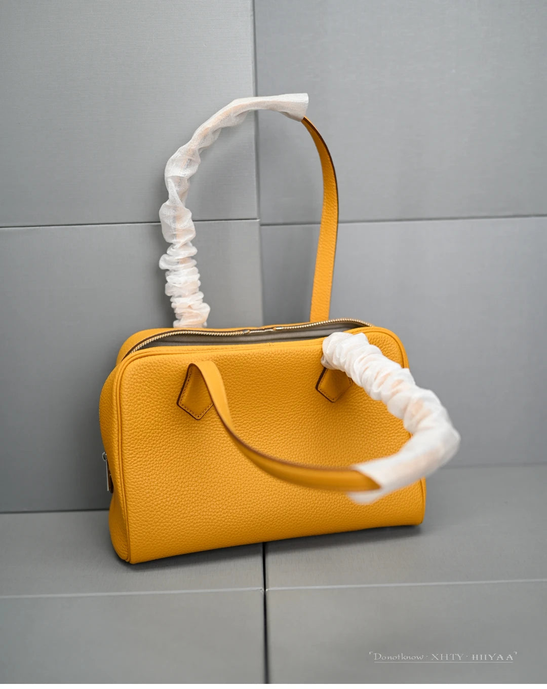 Genuine Leather Handbag Top Layer Leather Advanced Feeling 2025 New Model Fashion High-Capacity Woman
