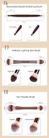 Hourglass 23-Piece Professional Makeup Brush Set
