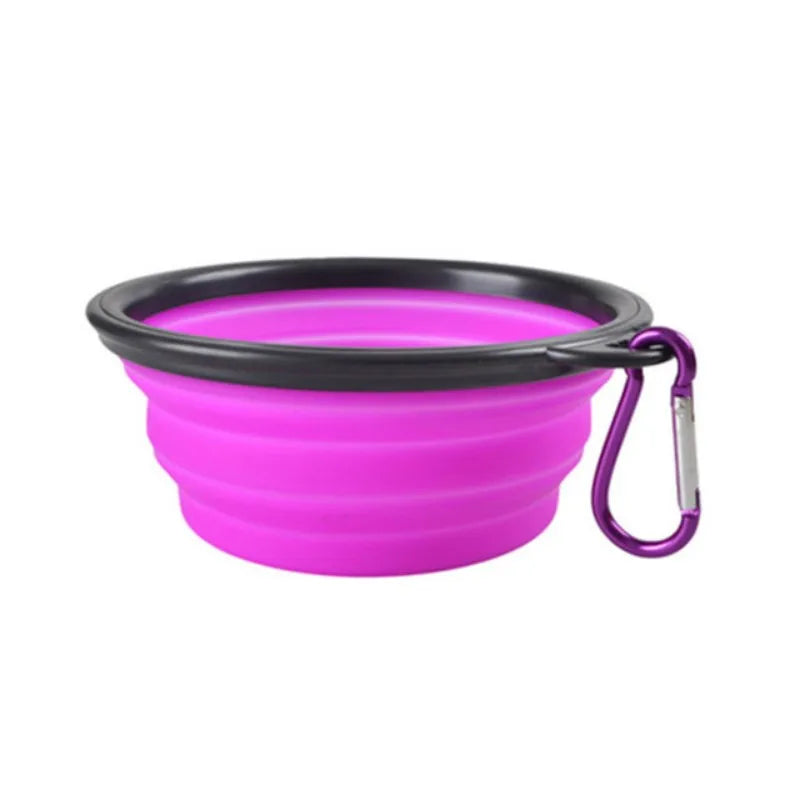Portable Collapsible Pet Bowl | Travel Food & Water Dish