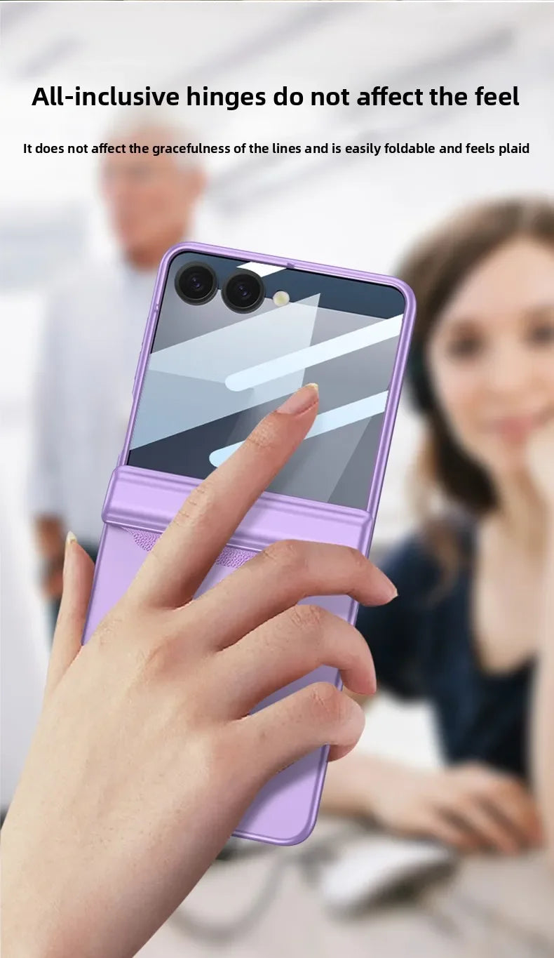 Samsung Galaxy Z Flip Magnetic Case with Hinge Protection