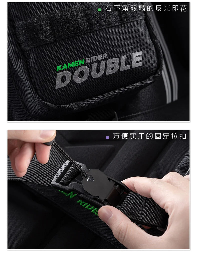 Moeyu KAMEN RIDER DOUBLE Men's Backpack Women Bag Large Capacity Backpacks Anime School Back Pack Rucksack Laptop Travel Bags