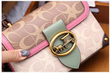 Carriage Emblem Crossbody Box Bag
