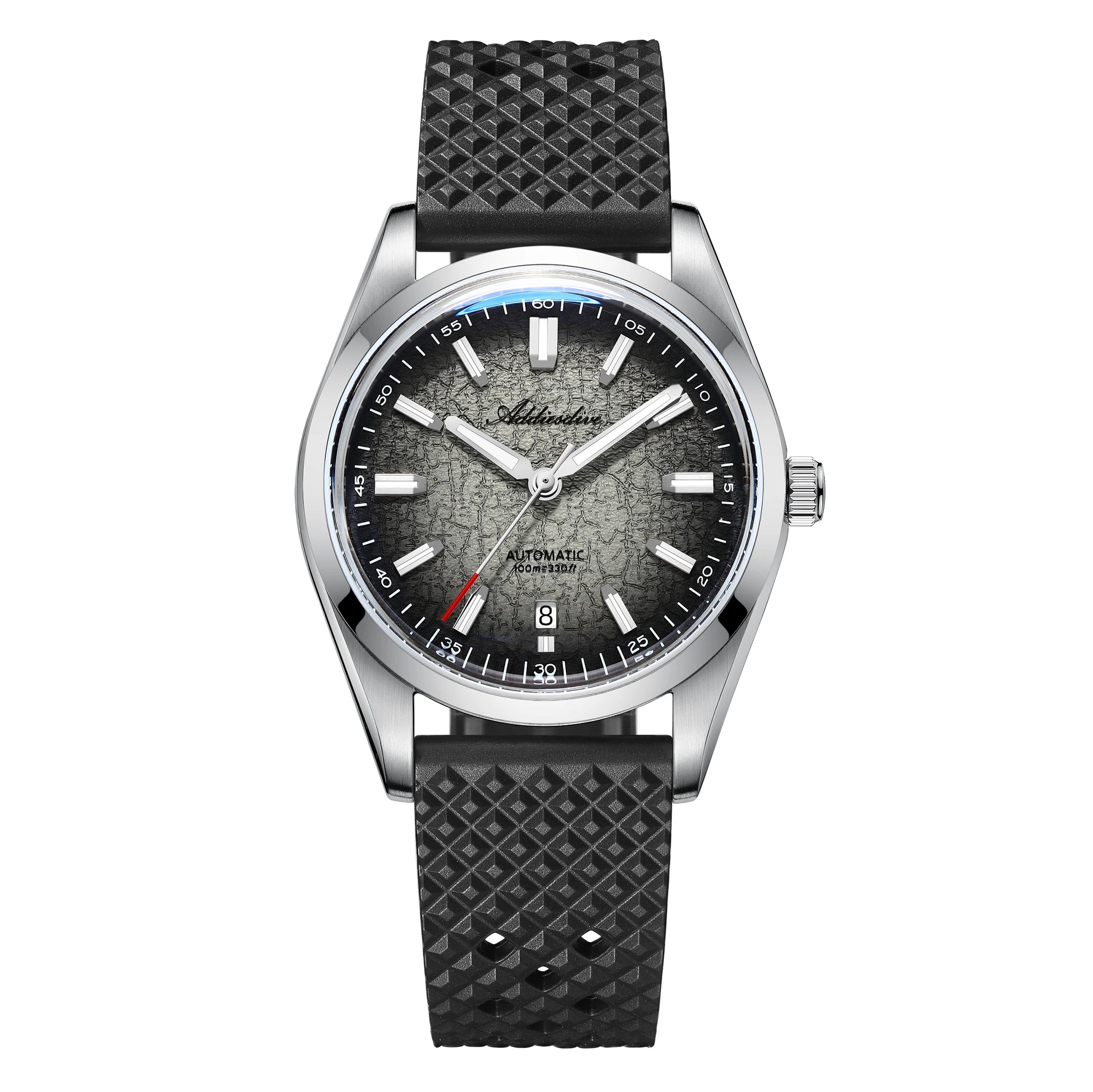 ADDIESDIVE Gradient Diver Watches for Men K1 Mineral Glass Stainless Steel Waterproof Automatic Mechanical Watches AD2531 Luxury