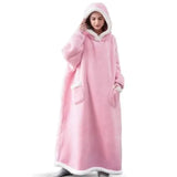 Oversized Hooded Blanket Robe
