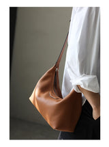 New Arrival Underarm Bag Women Genuine Leather Crossbody Bag Fashion Female Nylon Handbag Luxury Messenger Purses