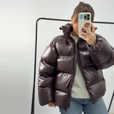 Women’s Hooded Puffy Cotton Jacket