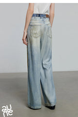TOYOUTH Women Denim Jean 2025 Spring New Long Pants 8518053