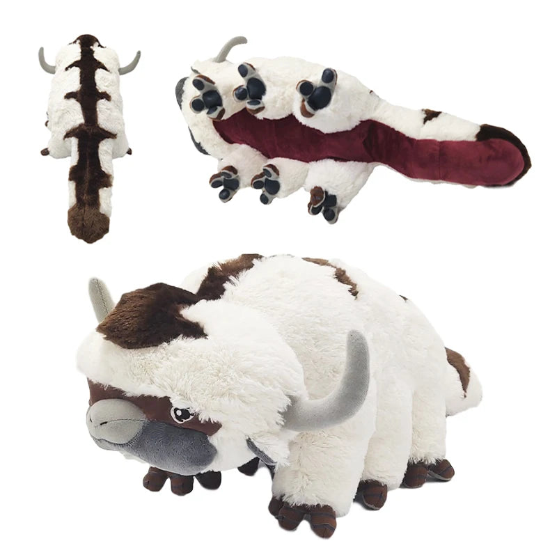 @45-53cm Anime Avatar the Last Airbender Appa Plush Toys Avatar Appa Momo Plush Soft Stuffed Dolls Toy Gifts for Children Kids