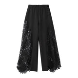 Strapless Eyelet Two-Piece Set