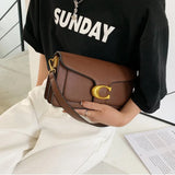 2-in-1 Underarm & Crossbody Square Bag Set