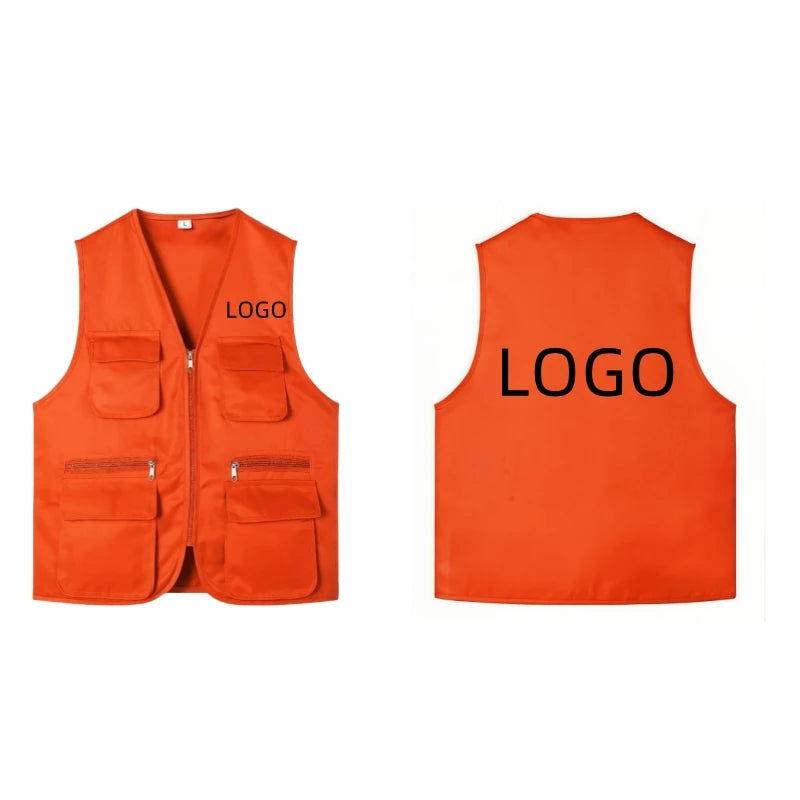 Men's Multi-Pocket Safari Vest – Lightweight All-Season Outerwear