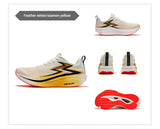 361 Degrees Flame 4.0 MIX Men‘s Running Shoes Racing Marathon Carbon Plate Stable Wear-resistant Jogging Male Sneaker 672512204