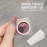 20 Colors Pat Painting Gel Nail Polish Set With Sponge Gradient Semi Permanent Soak Off UV LED Nail Art Gel Varnishes For Nails