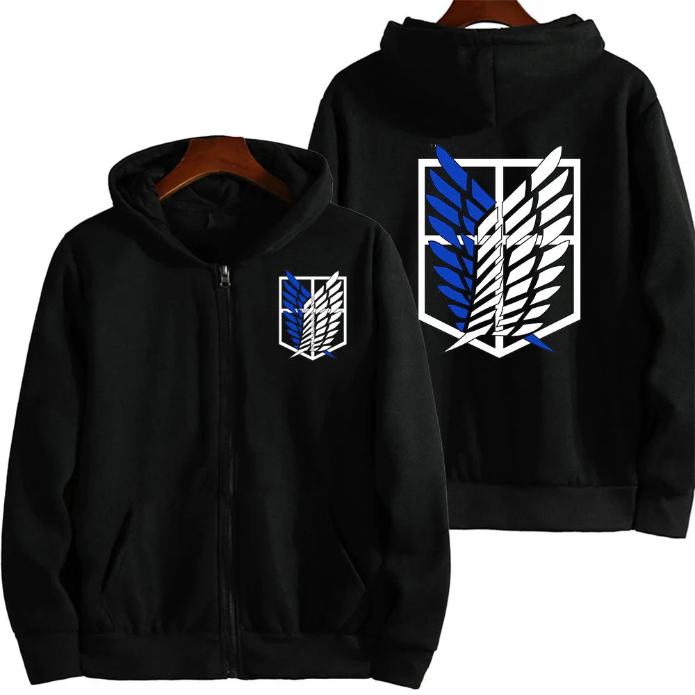 Men’s Fleece-Lined Zip-Up Hoodie