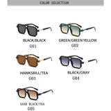 Vintage Oval Sunglasses – UV400 Sun Protection for Women