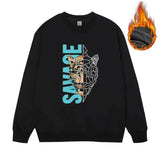 Men's Plus Size Fleece Sweatshirt XL–7XL