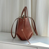 Lychee-Grain Cowhide Tote | Luxury Leather Handbag