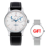1963 40mm Pilot Watch of Men Automatic Mechanial Wristwatches Sapphire Crystal Waterpoorf Retro with Seagull ST1780 Movement New