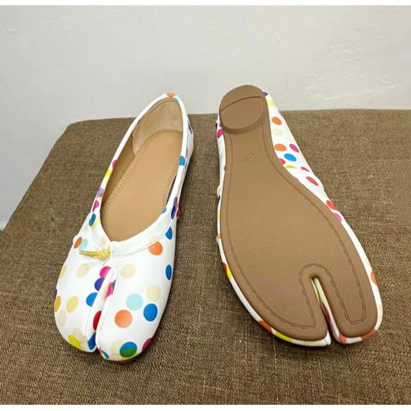 Split Toe Ballet Flats | Tabi Loafers for Women