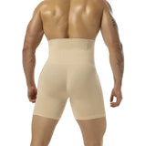 Men Slimming Brief High Waist Breathable 3D Pouch Underwear Tummy Control Boxer Belly Flat Shapewear Pant Compression Shorts