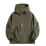 Big Size 12XL Bomber Jacket Men Hooded Zipper Windbreaker Male Fishing Waterproof Windproof Windshield Outerwear Large Plus Fat