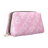 J-Juicy-C-Couture Makeup Bag Zipper Pouch Travel Cosmetic Bags Large Leather Portable Cosmetic Bag for Women