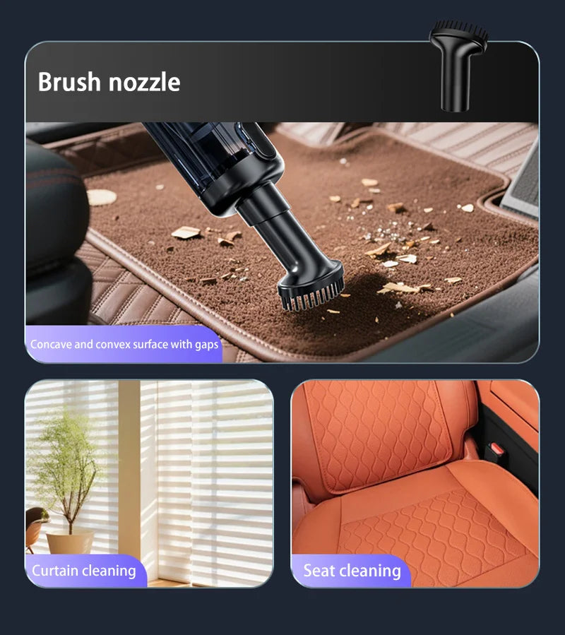 SUITU Wireless Handheld Car Vacuum Cleaner – 17000PA