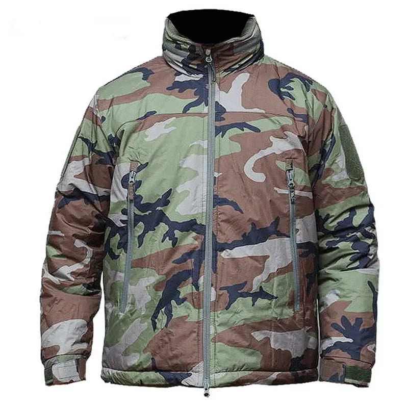Men's Tactical Winter Down Jacket – Waterproof Outdoor Parka