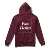 Top Quality Custom Cotton Zipper Hoodie Print Photo Text Brand Logo Men Womens Thick Fleece Autumn Winter Warm Sweatshirt 350gsm