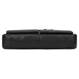 Genuine Leather Briefcase Bag for 15.6 inch laptop computer bag cowskin handbag for men male leather crossbody shoulder bag