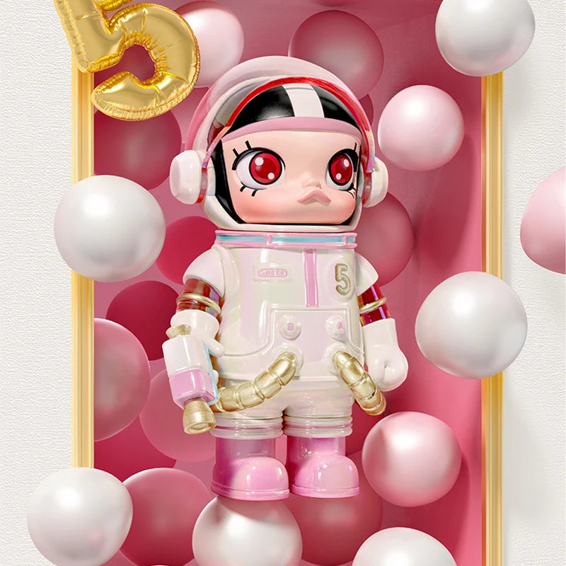 POP MART MEGA SPACE MOLLY 100% Series 4 Blind Box Guess Bag Mystery Box Toys Doll Cute Figure Desktop Ornaments