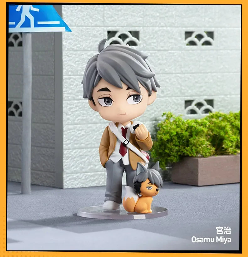 POP MART HAIKYU!! OFF-COURT VIBES Series  Mystery Box Genuine Blind Box Guess Toys Bag Ornament Figurine Home Decor Desktop Doll