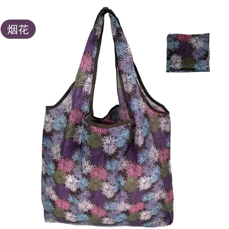 Foldable Reusable Shopping Bag – Eco-Friendly Tote