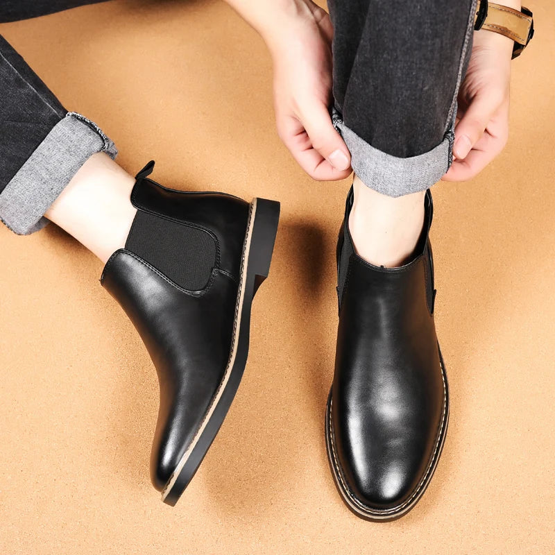 Men’s Retro Chelsea Ankle Boots
