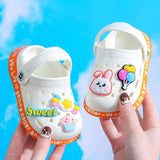 Cartoon Kids’ Summer Garden Clogs