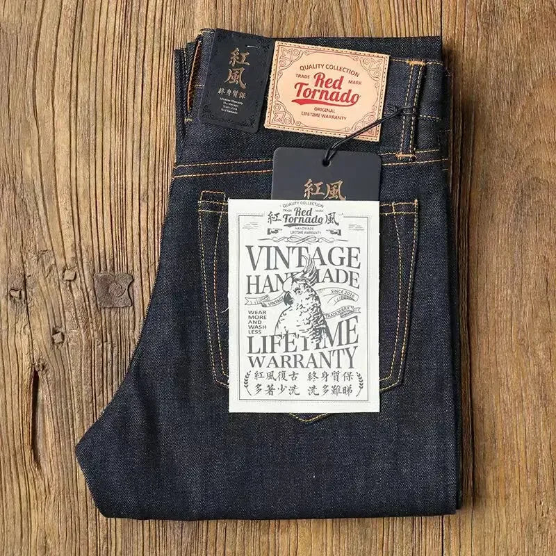 Red Tornado 16oz Slim Fit Selvedge Denim Jeans