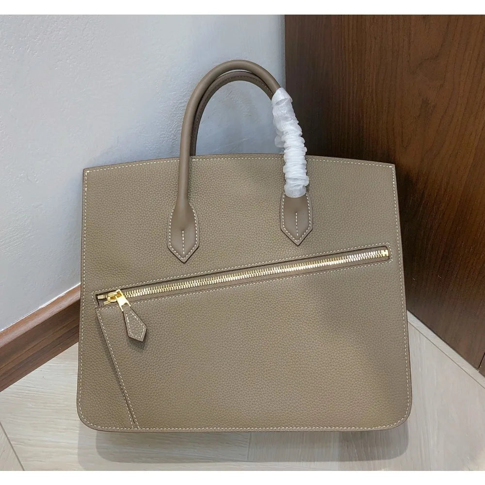 High Texture Handbag New Fashion Temperament Lychee Pattern Irregular Splicing Single Shoulder Messenger Women's Bag Commuting