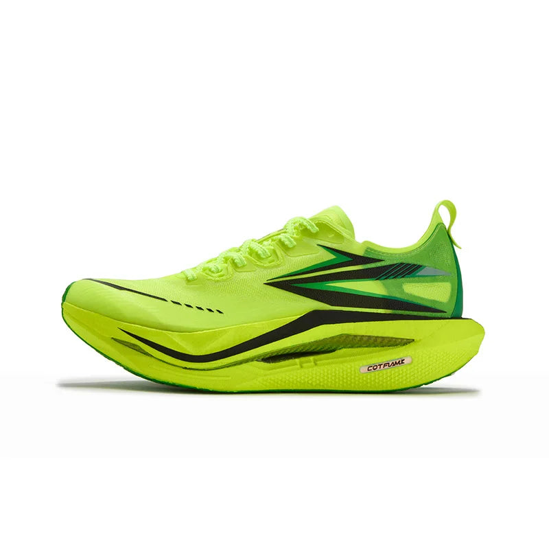 361 Degrees Flame 5 Men's Running Shoes Carbon Plate Breathable Stable Rebound Grippy Durable Marathon Male Sneakers 672612213