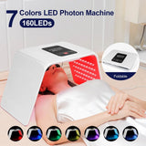 160 LEDs Foldable 7 Colors LED Photon Machine Home Use Beauty Salon LED Facial Body SPA Mask PDT Machine Face LED Mask Skin Care