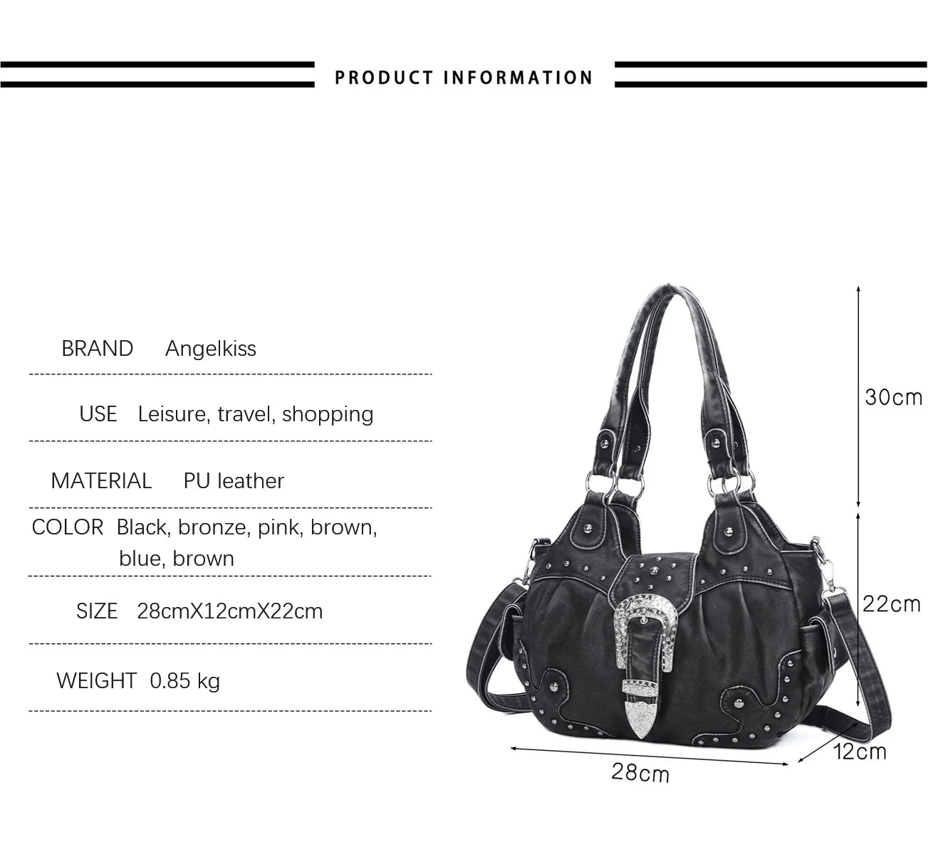 Women Handbag Stitching Leopard Top-handle Shoulder Bag PU Dumpling Pack Multi-pockets Shoulder Bags Phone Money Pack