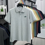Men's Cotton Embroidered Polo Shirt