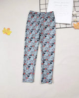 Girls' Floral Cartoon Fashion Leggings