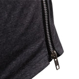 Men’s Balaclava Hoodie with Zip-Detail Hood