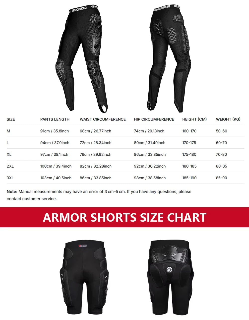 New Motocross Armor Jacket Off-Road Motorcycle Protection Gear Anti Crash Chest Back Padding Motorbike Jacket Pants CE Certified