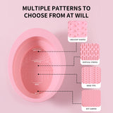 USA-Made Silicone Makeup Brush Cleaner Pad & Foldable Cleaning Bowl