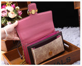 Color-Contrast Designer Crossbody Bag