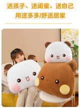 Hot 35/60/80cm Kawaii Bubu Dudu Panda Mitao Cat Plush Doll Plush Pillows Couple Gifts Cushions Cute Dolls For Girl And Boy Gift